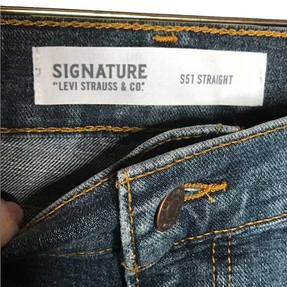 Levi Strauss Mens S51 Straight Leg Jeans Size 38/32 - Picture 5 of 6
